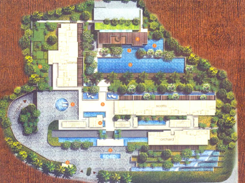 Hilltops Site Plan